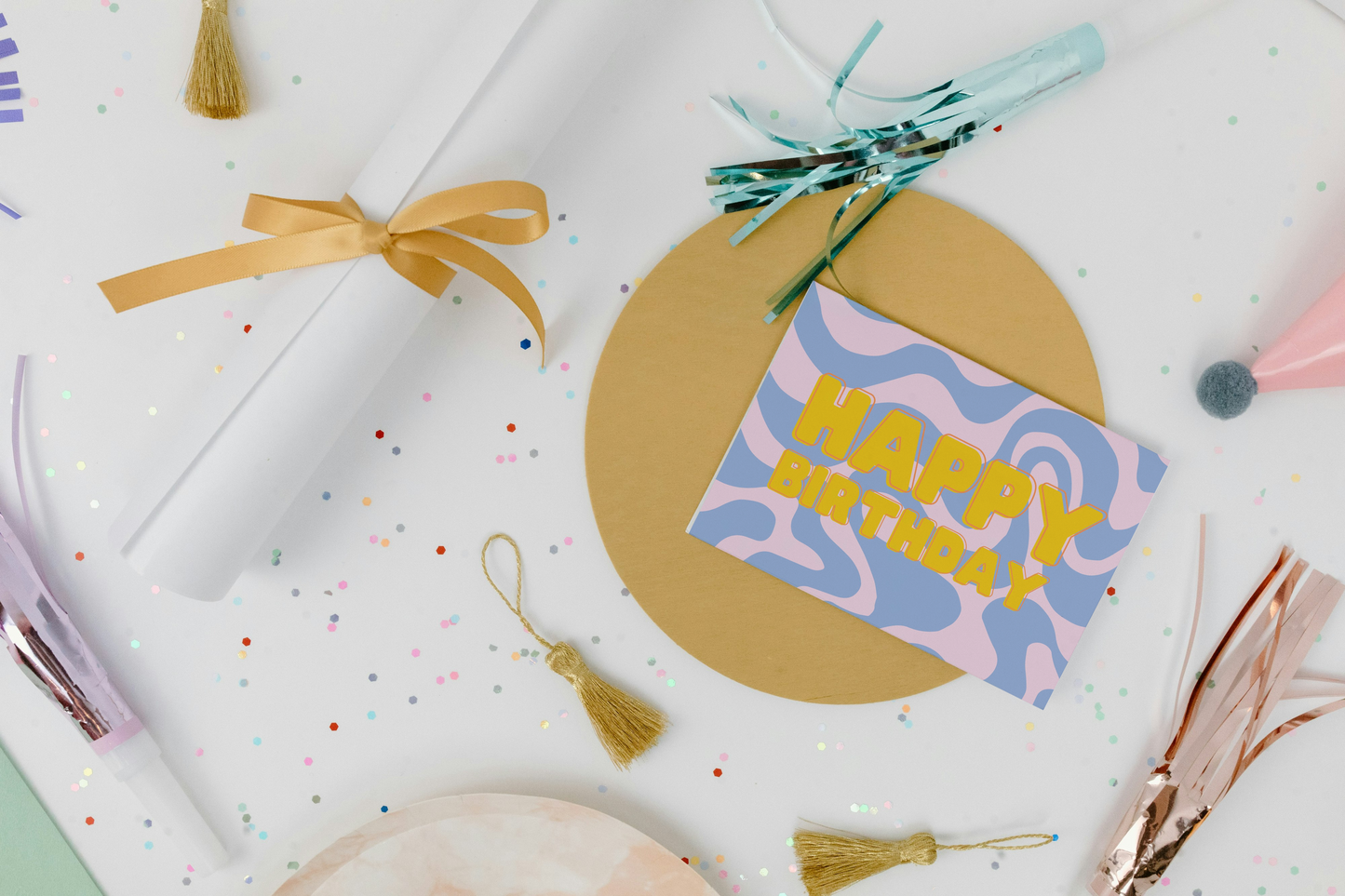 Funky happy birthday