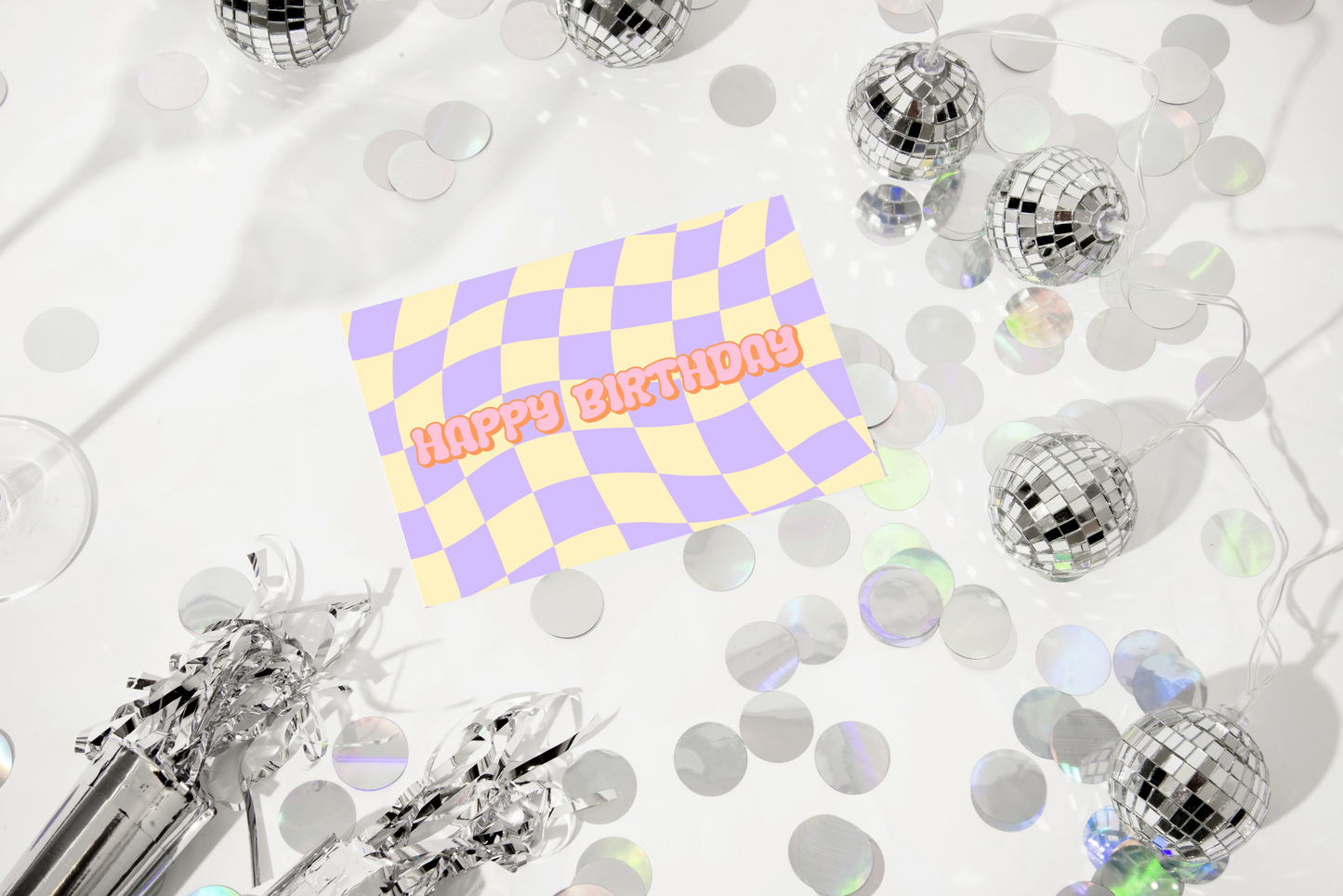 Happy birthday retro vibes